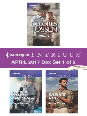 cover image of Harlequin Intrigue April 2017, Box Set 1 of 2